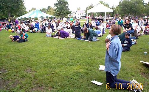 Gather to Worship in Battery Park