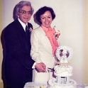 1981b-02-28 Lance - Dianne Wedding - Cake Cutting-sp