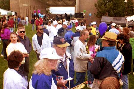 Gathering of Marchers