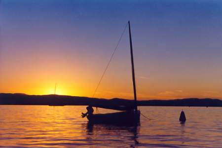 Perkin's Pier sunset