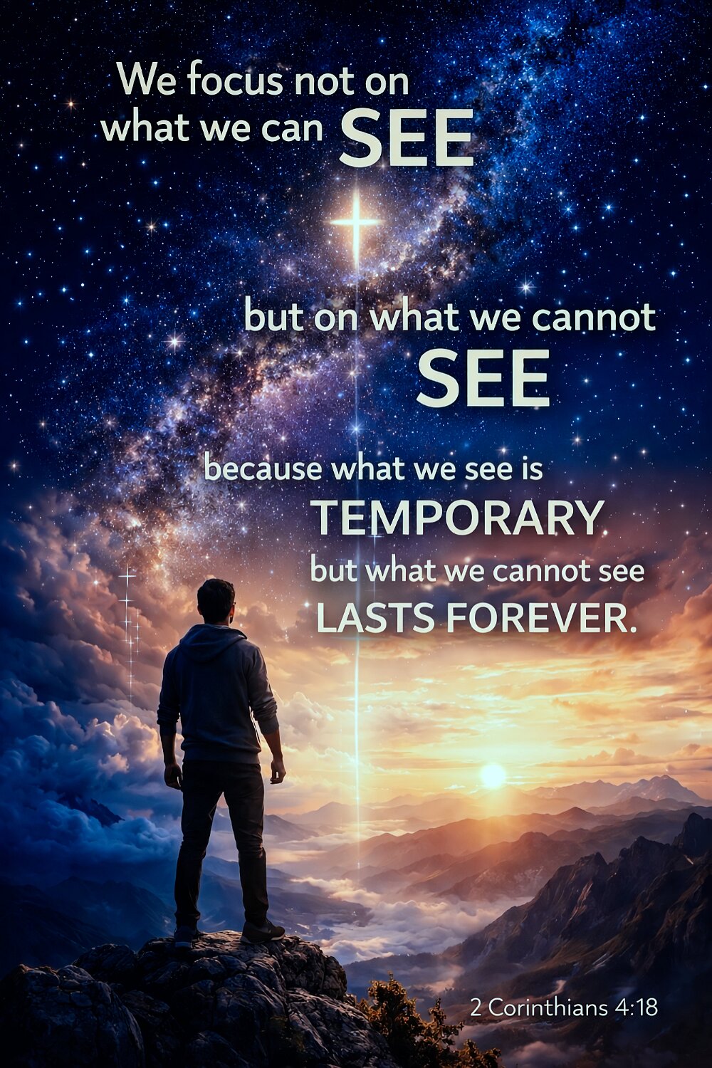 Eternal things last forever