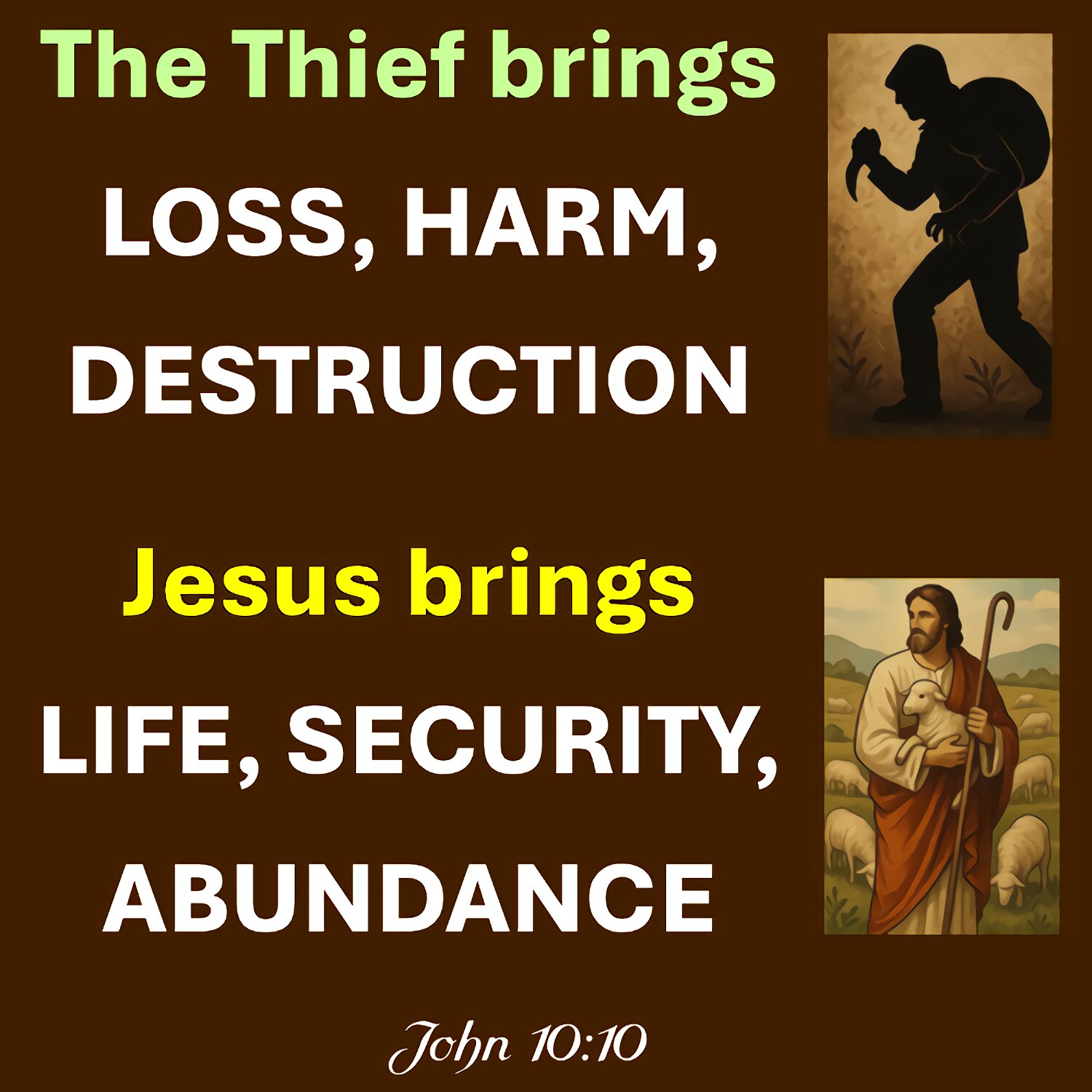 Scpt John 10 10